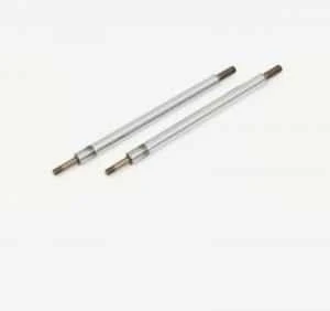 Hollow piston rods end-use assembly
